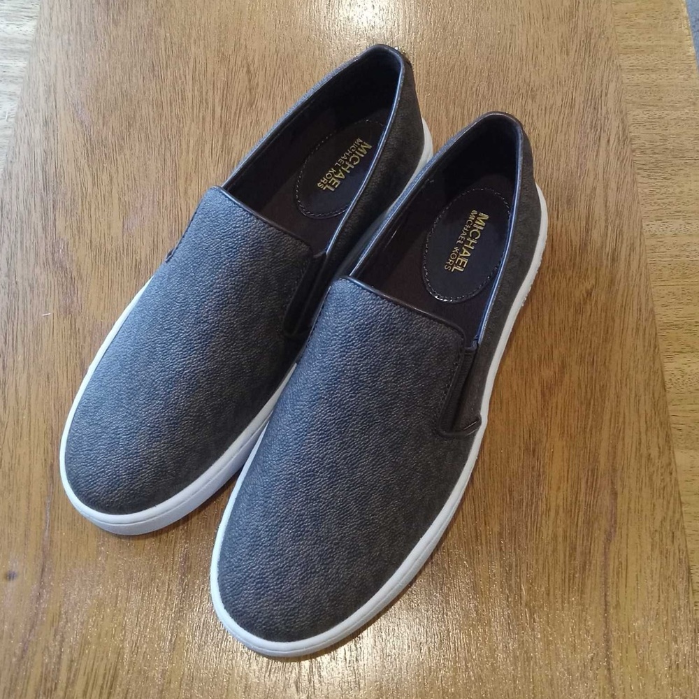 Michael Kors Keaton Women’s Brown Slip On
